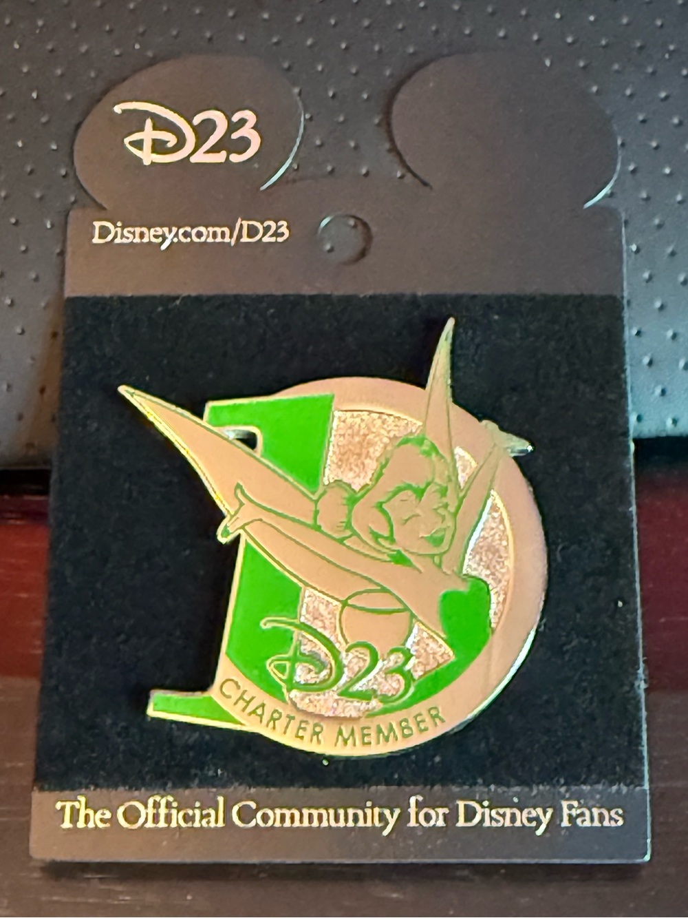 D23 Charter Member Tinker Bell Collectible Pin NEW